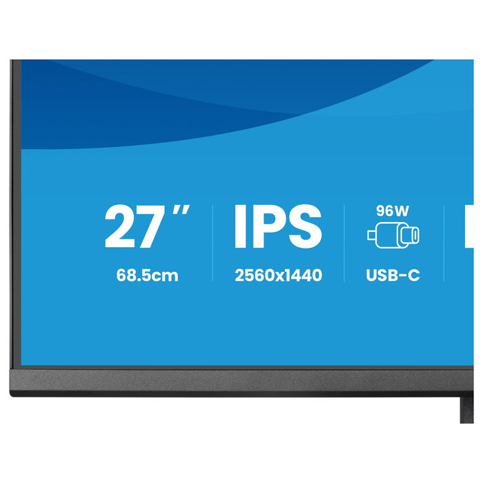 Iiyama ProLite XB2797QSNPH-B1 Monitor 27 pulg. Quad HD con Cámara y USB-C