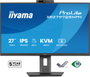 Iiyama ProLite XB2797QSNPH-B1 Monitor 27" QHD IPS Cámara 5MP Micrófono USB-C KVM Ajustable Altura 15cm Negro