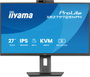 Iiyama ProLite XB2797QSNPH-B1 Monitor 27" QHD IPS Cámara 5MP Micrófono USB-C KVM Ajustable Altura 15cm Negro