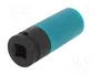 BETA Llave de vaso de percusión HEX 22 mm, 1/2 pulgada, 6 ángulos
