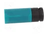 BETA Llave de vaso de percusión HEX 22 mm, 1/2 pulgada, 6 ángulos