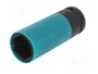BETA Llave de vaso de percusión HEX 22 mm, 1/2 pulgada, 6 ángulos