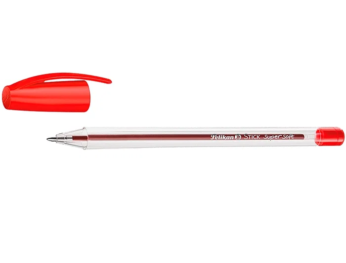 Pelikan Boligrafo Stick Super Soft Rojo Tinta Aceite Escritura Suave Uso Escolar Oficina Pelikan Boligrafo Stick Super Soft Rojo Tinta Aceite Escritura Suave Uso Escolar Oficina