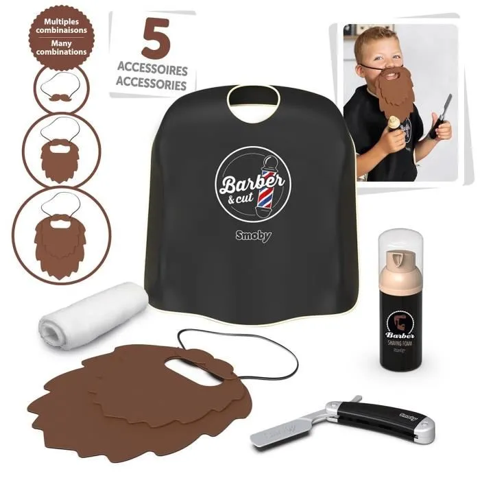 Smoby Primera Barba Barbero y Corte SMOB320163