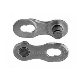 KMC DLC 9NR EPT E9 Conector de Cadena para E-Bike 9V Plata (2 Unidades)