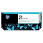 HP Cartucho de tinta 726 Negro mate 300 ml