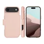 Dbramante1928 Lynge Funda con tapa para iPhone Air, compatibilidad MagSafe, Arena Rosa