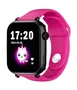 Savefamily Smartwatch Savefamily Plus con GPS y llamadas, negro con correa silicona lollipop fusia