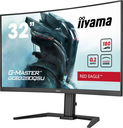 Iiyama GCB3280QSU-B2 Monitor 32" VA Curvo 1500R 180Hz Dual QHD Mate 0.2ms Iiyama GCB3280QSU-B2 Monitor 32" VA Curvo 1500R 180Hz Dual QHD Mate 0.2ms