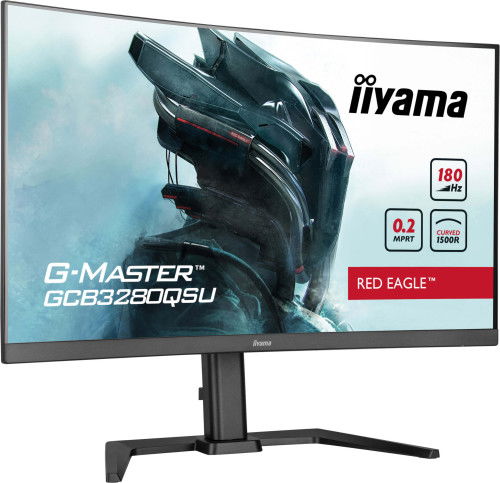 Iiyama GCB3280QSU-B2 Monitor 32" VA Curvo 1500R 180Hz Dual QHD Mate 0.2ms Iiyama GCB3280QSU-B2 Monitor 32" VA Curvo 1500R 180Hz Dual QHD Mate 0.2ms
