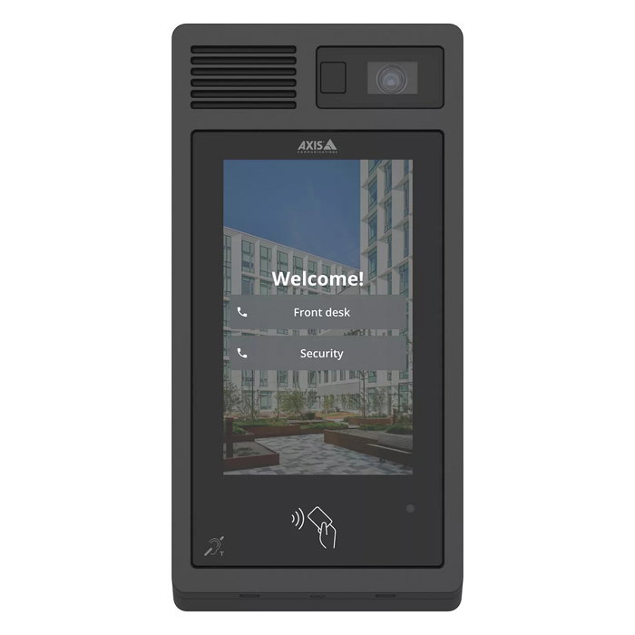 Axis i8307-ve Sistema de Intercomunicación de Video 17,8 cm (7") Negro