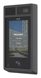 Axis I8307-VE Videoportero IP con Pantalla Táctil Capacitiva 7" (17,8 cm), Cámara 4K UHD, WDR, IP66 IK08, Alimentación PoE/DC, Exterior, Color Negro