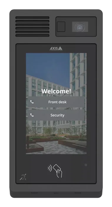 Axis i8307-ve sistema de intercomunicaciÓn de video 17,8 cm (7") negro