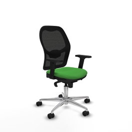 PIQUERAS Y CRESPO Silla de oficina Jorquera Verde y Negro