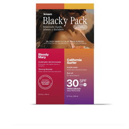 Kream Blacky Pack 2 piezas Aceite Bronceador Seco SPF 30 y Acelerador del Bronceado