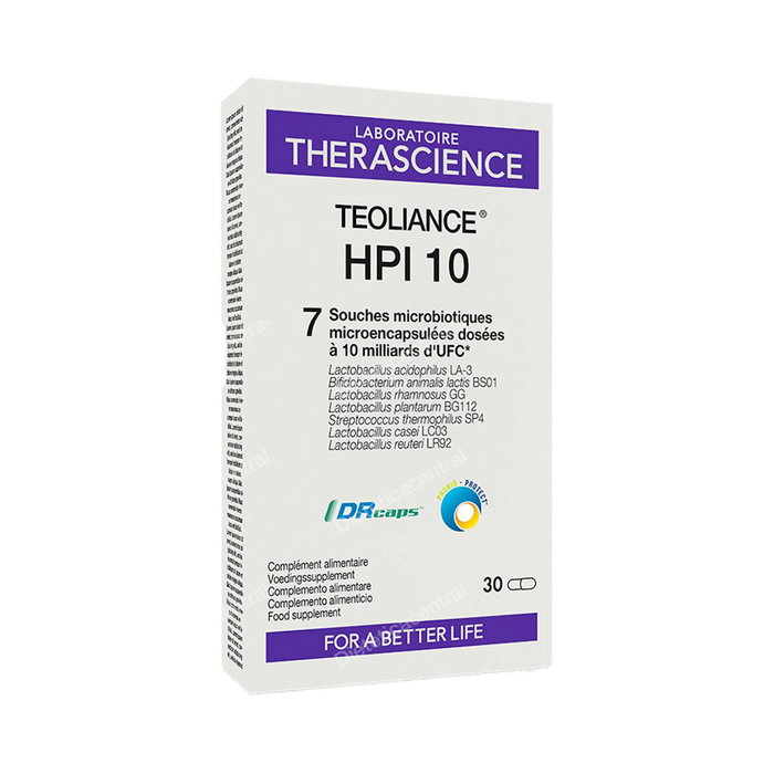 THERASCIENCE Teoliance HPI 10 - 30 Cápsulas THERASCIENCE Teoliance HPI 10 - 30 Cápsulas
