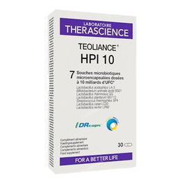 THERASCIENCE Teoliance HPI 10 Probióticos 30 Cápsulas