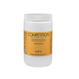 Competition, Polvo acrílico para uñas, Totalmente natural, 660 g