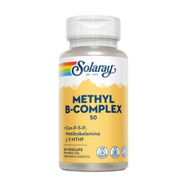 Solaray Methyl B-Complex 50 60 cápsulas vegetales