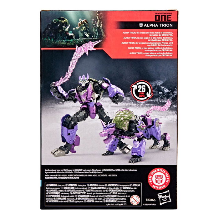 Hasbro Transformers One Studio Series Voyager Class Alpha Trion 16 cm