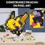 Mega Pokémon HTH74 Pikachu Set de Construcción Retro 400 Piezas