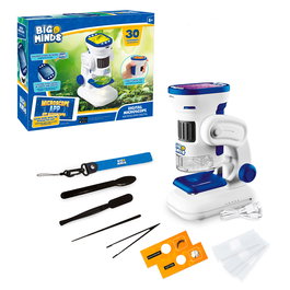 World Brands Microscopio Digital BM803861 con Pantalla LED Digital de 2 Pulgadas para Explorar el Micromundo