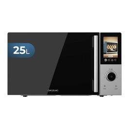 Cecotec Microondas con Grill Convection 2500 Touch 25L 900W Grill 1200W 8 niveles Negro
