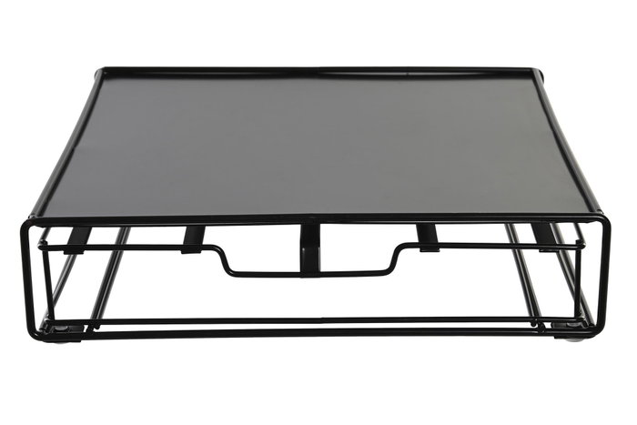 DKD Home Decor Soporte para 20 Cápsulas Dolce Negro