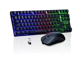 The G-Lab Combo Oxy-EX/SP - Set de Teclado y Ratón Gaming Inalámbrico 2 en 1 RGB con Iluminación Rainbow (Ref. Oxy-EX/SP)
