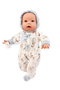 Berjuan Ref. 6029-26 - Muñeco Baby Llorón de Capibara con Pijama, Juguete de Peluche de 50 cm para Niños +3 Años, Idioma Español
