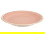 VESSIA Plato Postre Gres Rosa Borde 19.5 cm (Set de 36)
