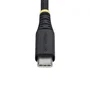 StarTech.com Cable USB-C a USB-C 30cm 60W 3A Negro Trenzado