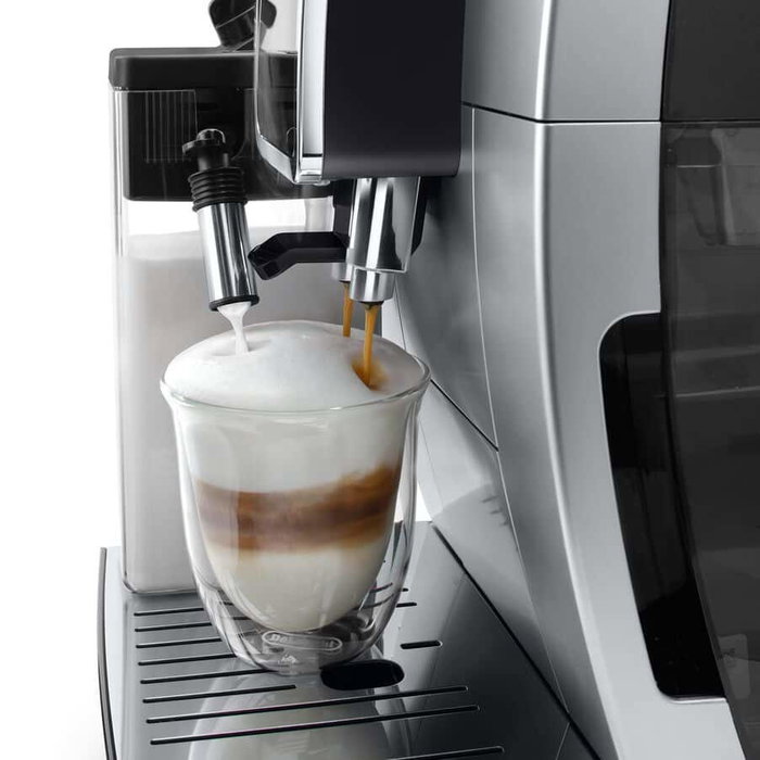 De'Longhi Dinamica Plus ECAM 380.85.SB Plata y Negro De'Longhi Dinamica Plus ECAM 380.85.SB Plata y Negro