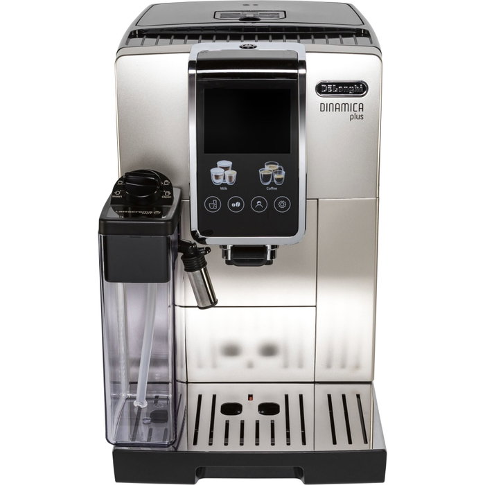 De'Longhi Dinamica Plus ECAM 380.85.SB Plata y Negro