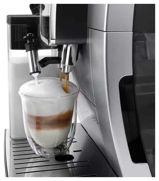 De'Longhi Dinamica Plus ECAM 380.85.SB Máquina de Café Superautomática Plateada