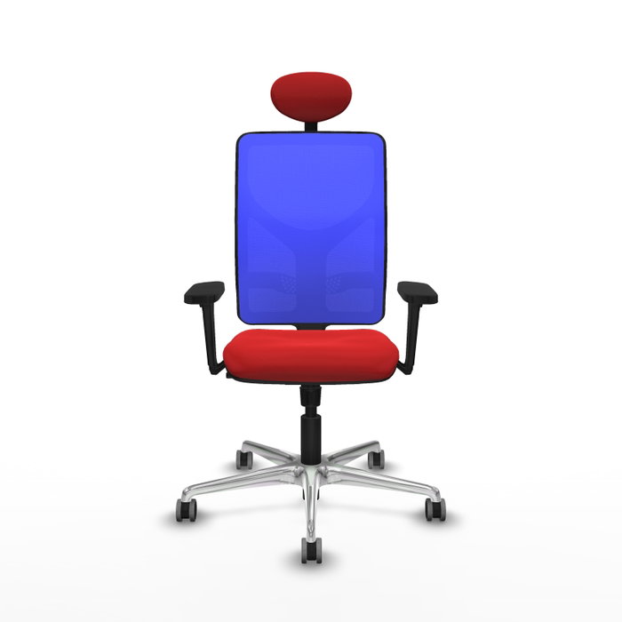 PIQUERAS Y CRESPO Silla de oficina Motilla con Mecanismo Sincro, Rojo y Azul PIQUERAS Y CRESPO Silla de oficina Motilla con Mecanismo Sincro, Rojo y Azul