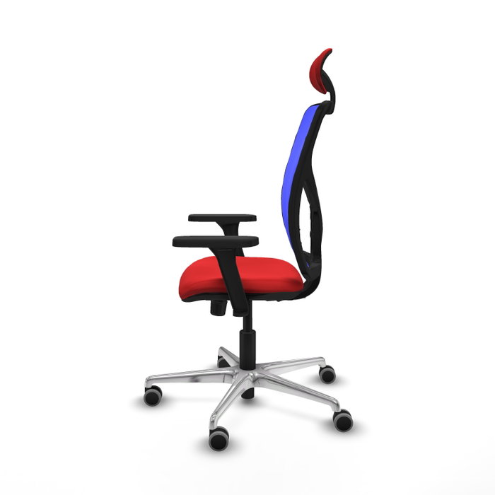 PIQUERAS Y CRESPO Silla de oficina Motilla con Mecanismo Sincro, Rojo y Azul PIQUERAS Y CRESPO Silla de oficina Motilla con Mecanismo Sincro, Rojo y Azul