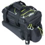 Basil Miles XL Pro Bolsa Impermeable 9-36L Poliéster Negro/Lima con Reflectantes 31x23x20 cm