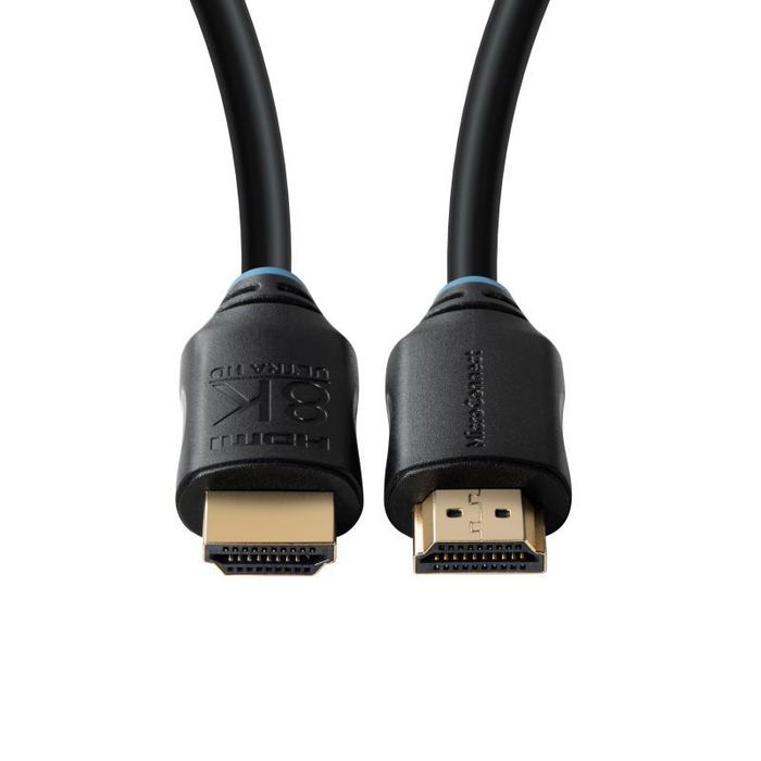MicroConnect Cable HDMI 2.1 8K Ultra Alta Velocidad 48Gbit, 5m, HDR Dinámico, eARC, 10K, 120Hz