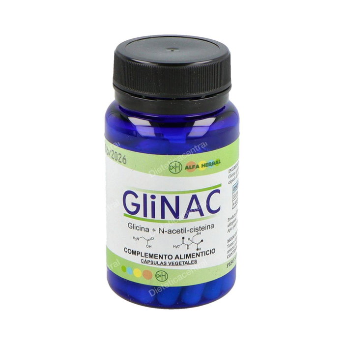 Alfa Herbal Glinac 60 Cápsulas Alfa Herbal Glinac 60 Cápsulas