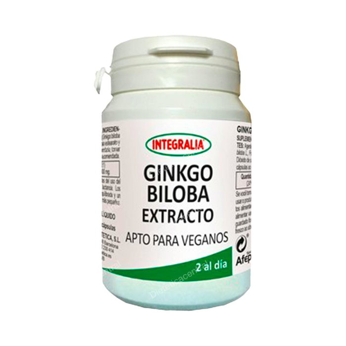 INTEGRALIA Ginkgo Biloba Extracto 60 Cápsulas INTEGRALIA Ginkgo Biloba Extracto 60 Cápsulas