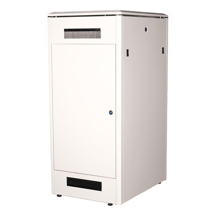 ROLINE 26.21.0053 Bastidor de Red 19" 26U, Gris, 600x800 mm (BxT), Vidrio, 600 kg Capacidad, 60.7 kg, IP20, Incluye Rieles y Patas Ajustables