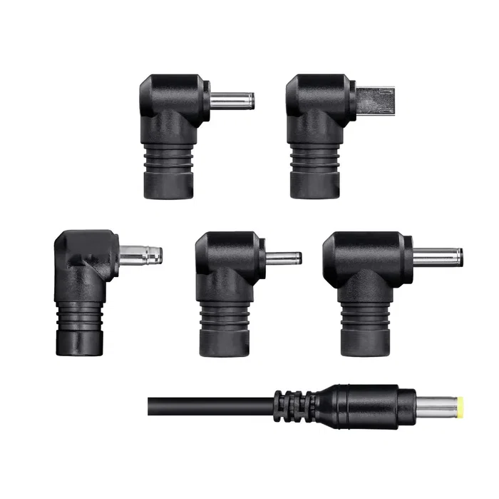 Trust 23390 Cargador/Adaptador para Portátil Asus 90W, Automático 19V 4.74A, 6 Conectores, Protección Inteligente, Negro, 3m Cable