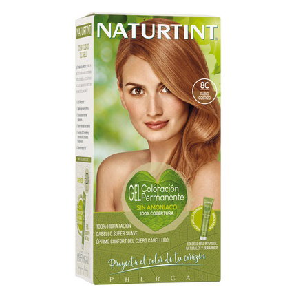 Naturtint Tinte sin amoníaco 8C-Rubio Cobrizo 170 ml