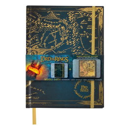 Cinereplicas Libreta Map of Middle Earth El Señor de los Anillos