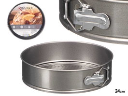 KINVARA Molde Redondo Acero Gris 24cm
