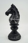 DKD Home Decor Figura de Caballo Negro en Resina 13x13x33 cm