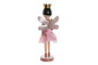 DKD Home Decor Figura MDF Hada Surtido 2 Unidades 13x10x36 cm