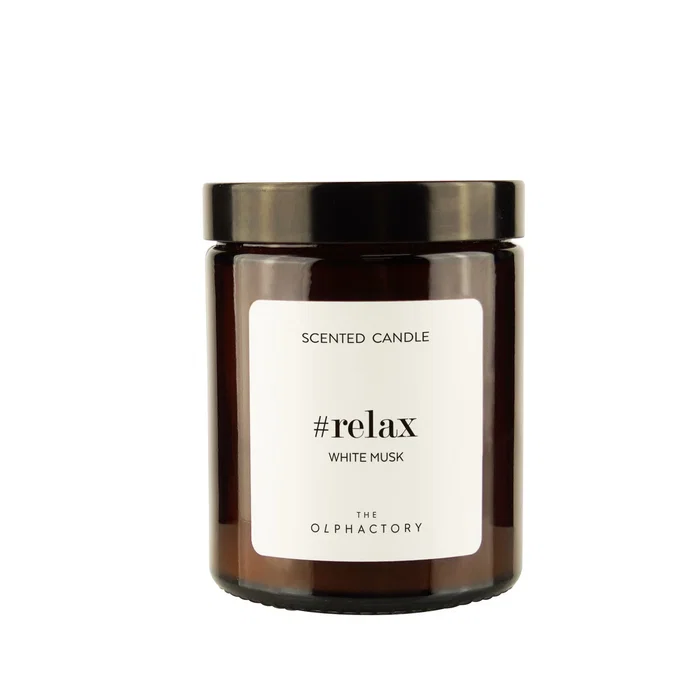 The Olphactory Relax White Musk Vela aromática 135 g The Olphactory Relax White Musk Vela aromática 135 g