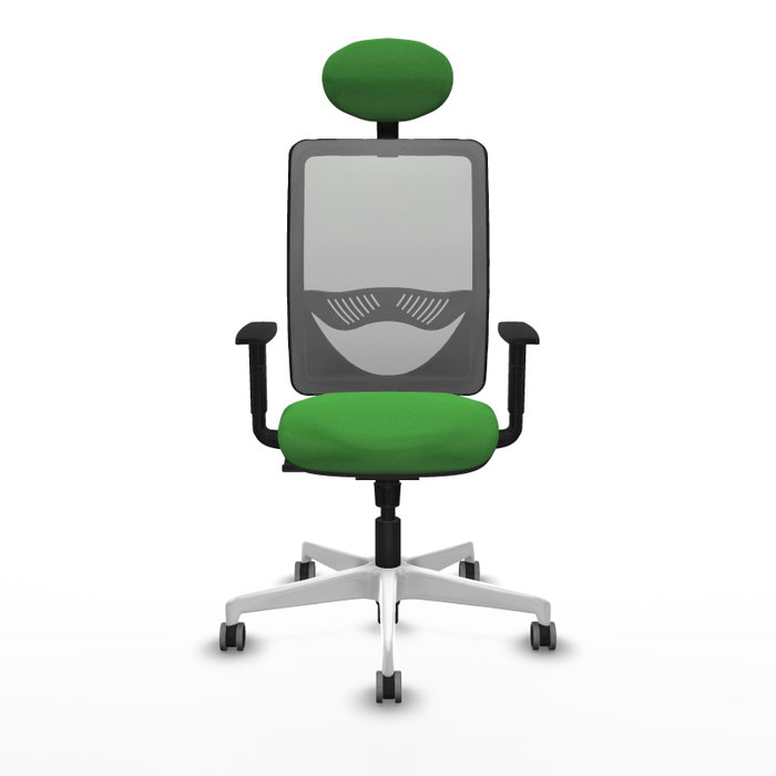 PIQUERAS Y CRESPO Silla de oficina Zulema con mecanismo Sincro, Verde y Gris PIQUERAS Y CRESPO Silla de oficina Zulema con mecanismo Sincro, Verde y Gris